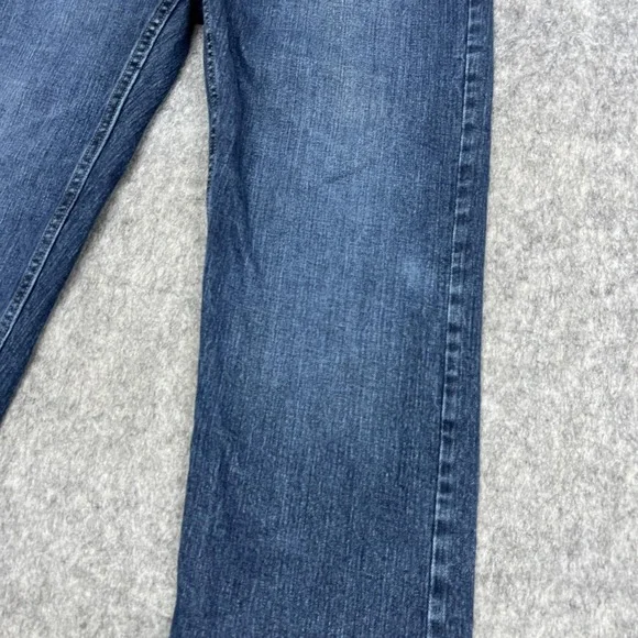 Lee Jeans Mens 38x30 Blue Straight Stretch Denim Medium Wash Pants FITS38x29 - Picture 7 of 15